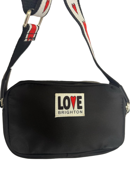 Brighton Handbags - #412 Brighton NWOT Love Essentials Double Zip Camera Crossbody Bag